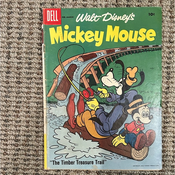Walt Disney’s MICKEY MOUSE #58 Feb. - Mar.  1958 Dell Comic - Picture 1 of 7